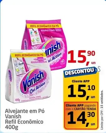 Tenda Atacado Vanish - alvejante em pó oferta