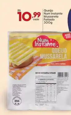 Supper Rissul Num instante - queijo mussarela fatiado oferta