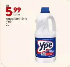 Supper Rissul Ypê - água sanitária oferta