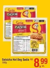 Fort Atacadista Sadia - salsicha hot dog oferta