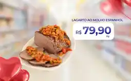 Supermercado Precito Lagarto ao molho espanhol oferta