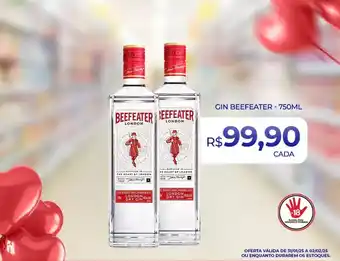 Supermercado Precito Gin beefeater oferta