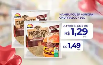 Supermercado Precito Hamburguer aurora churrasco oferta