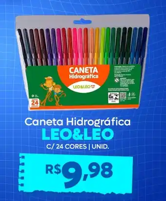 Big Bom Supermercados Caneta Hidrográfica LEO&LEO oferta