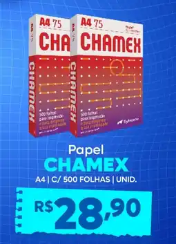 Big Bom Supermercados Papel CHAMEX oferta