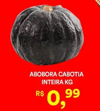 Supermercado Porecatu Abobora cabotia inteira oferta