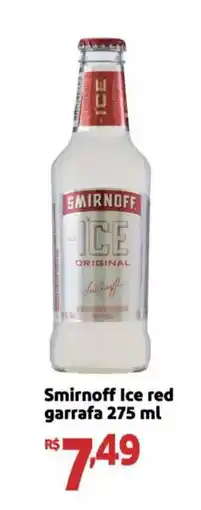 Extra Supermercado Smirnoff Ice red garrafa oferta