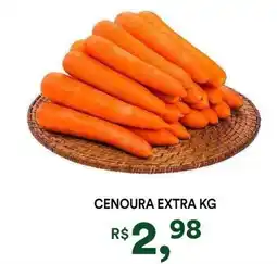 Supermercado Porecatu Cenoura extra oferta