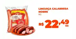 Fort Atacadista Linguiça calabresa nobre oferta