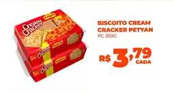 Fort Atacadista Biscoito cream cracker petyan pc oferta