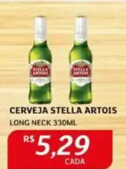 Assaí Atacadista Cerveja stella artois long neck oferta