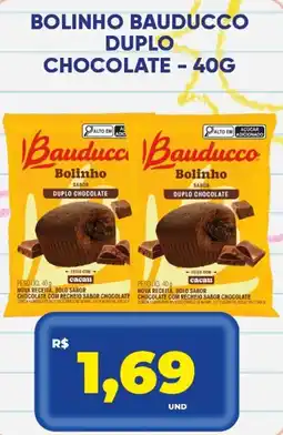 Tatico Bolinho bauducco duplo chocolate oferta