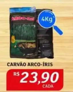 Assaí Atacadista Carvão arco-iris oferta