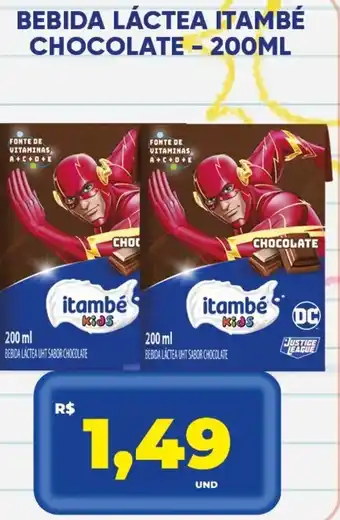 Tatico Bebida láctea itambé chocolate oferta