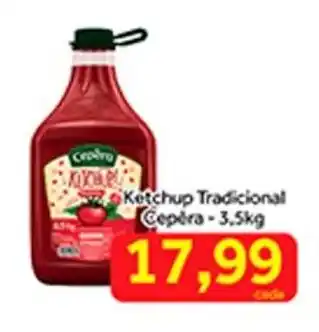 Shibata Supermercados Ketchup Tradicional Cepera 3.5kg oferta