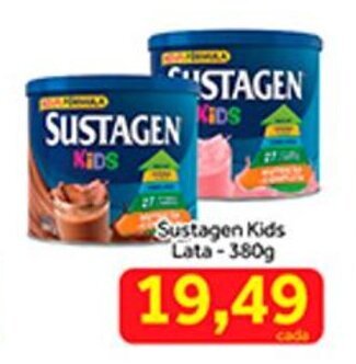 Shibata Supermercados Sustagen Kids lata 380g oferta