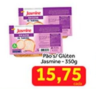Shibata Supermercados Pao s/ Gluten Jasmine 350g oferta