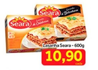 Shibata Supermercados Lasanha Seara 600g oferta