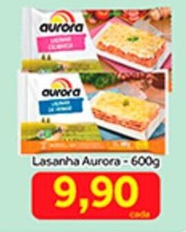 Shibata Supermercados Lasanha Aurora 600g oferta