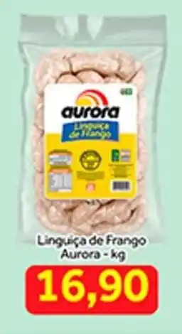 Shibata Supermercados Linguica Frango Aurora 1kg oferta
