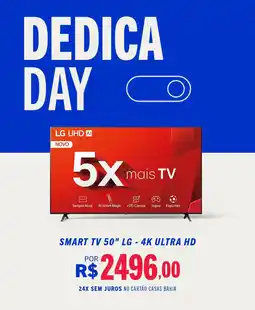 Casas Bahia Smart tv 50" lg - 4k ultra hd oferta