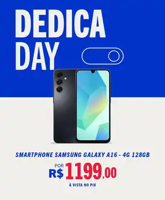 Casas Bahia Smartphone samsung galaxy a16 - 4g 128gb oferta