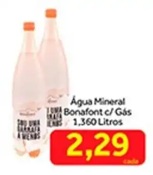 Agua Mineral Bonafont c/ Gas 1.360L
