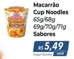 Hiper Moreira Macarrão Cup Noodles oferta