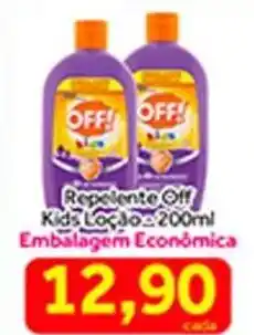 Repelente OFF Kids Locao 200ml