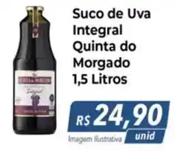 Hiper Moreira Suco de Uva Integral Quinta do Morgado oferta