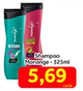 Shibata Supermercados Shampoo Monange 325ml oferta