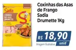 Hiper Moreira Coxinhas das Asas de Frango Sadia Drumette oferta