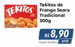 Hiper Moreira Tekitos de Frango Seara Tradicional oferta