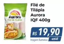 Hiper Moreira Filé de Tilápia Aurora IQF oferta