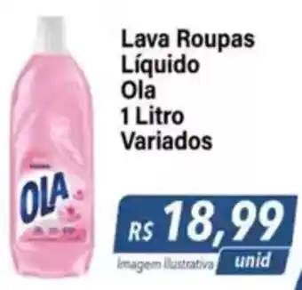 Hiper Moreira Lava Roupas Líquido Ola Variados oferta