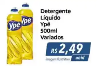 Hiper Moreira Detergente Liquido Ypê Variados oferta