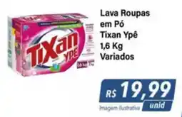 Hiper Moreira Lava Roupas em Pó Tixan Ypê Variados oferta