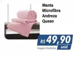 Manta Microfibra Andreza Queen