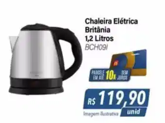 Hiper Moreira Chaleira Elétrica Britânia oferta