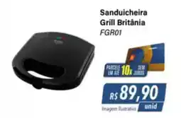 Hiper Moreira Sanduicheira Grill Britânia oferta