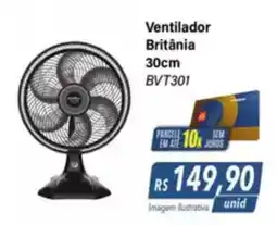 Hiper Moreira Ventilador Britânia oferta