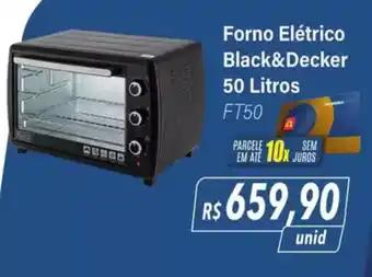 Hiper Moreira Forno Elétrico Black&Decker oferta