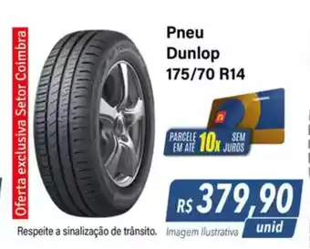 Hiper Moreira Pneu Dunlop 175/70 R14 oferta