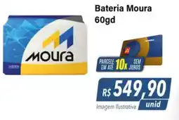 Hiper Moreira Bateria Moura 60gd oferta