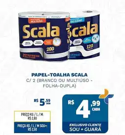 Supermercado Guará Papel-toalha scala oferta