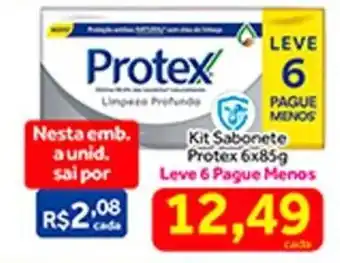 Kit Sabonete Protex 6x85g