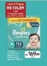 Drogal Pampers - confort sec maxi m 112 oferta