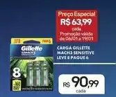 Drogal Gillette - carga mach3 sensitive oferta