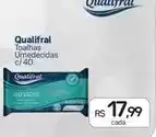 Drogal Qualifral - toalhas umedecidas oferta