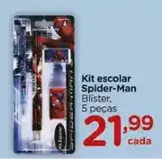 Carrefour Kit escolar spider-man oferta